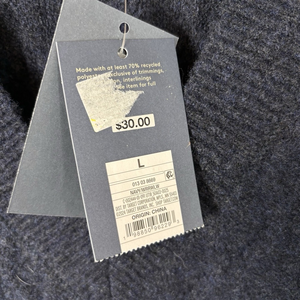 Universal Thread Womens Sweater Sz L Large Solid Sleeveless Pullover NWT $30 - Picture 2 of 7